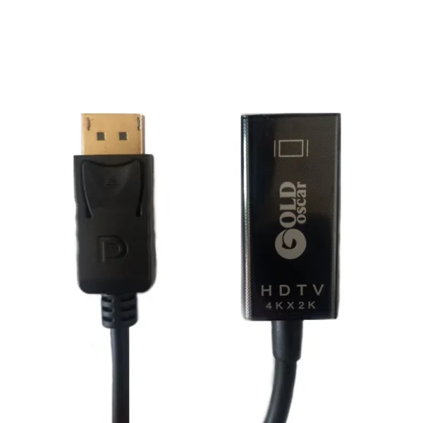 تبدیل Display Port به HDMI گلد اسکار GOLD OSCAR متراژ 1.8 متر
GOLD OSCAR DisplayPort to HDMI 1.8M Cable
