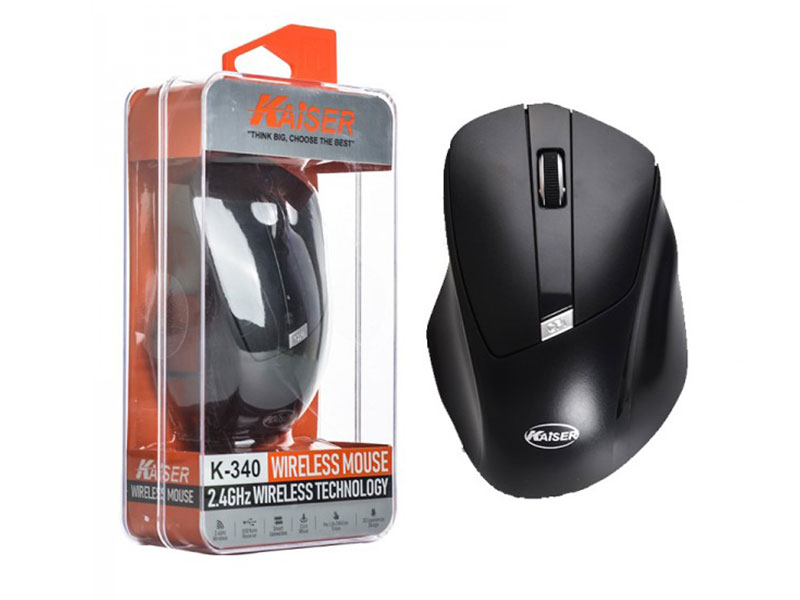 ماوس بی سیم کایزر (KAISER) مدل K-340
KAISER Wireless Mouse Model K-340