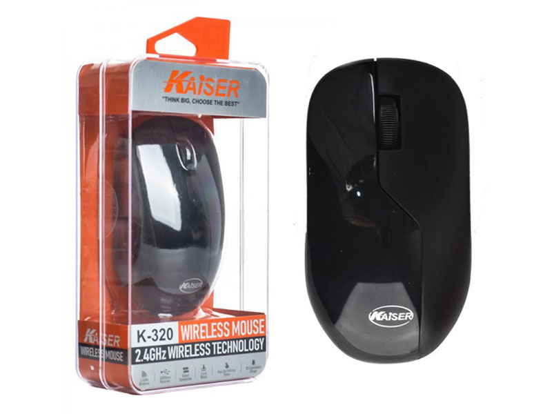 ماوس بی سیم کایزر (KAISER) مدل K-320
KAISER Wireless Mouse Model K-320
