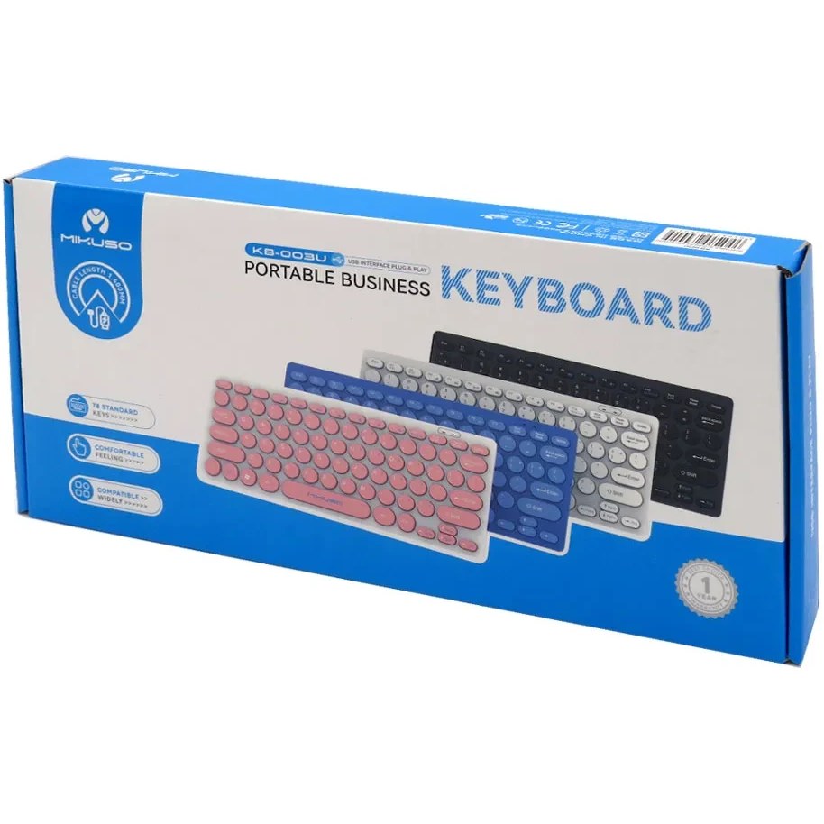کیبورد مینی میکوسو مدل KB-003U با سیم