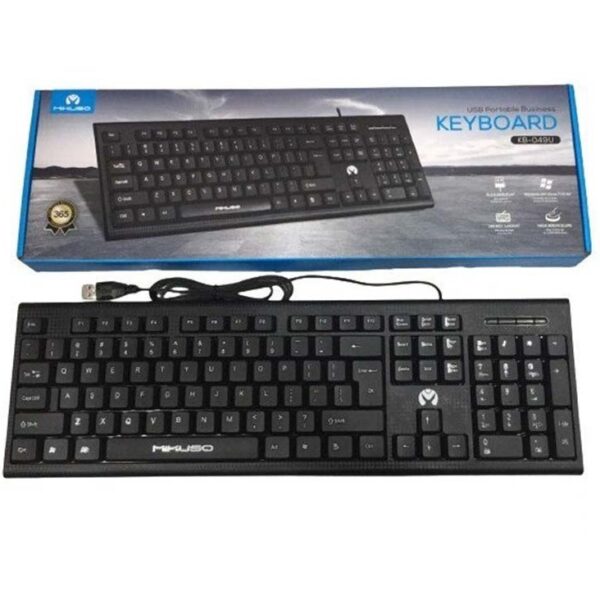 کیبورد سیم دار MIKUSO میکاسو مدل KB-049U
Mikuso KB-049U Wired Keyboard