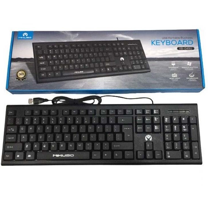 کیبورد سیم دار MIKUSO میکاسو مدل KB-049U
Mikuso KB-049U Wired Keyboard