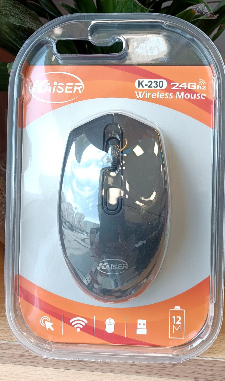 ماوس بی سیم کایزر (KAISER) مدل K-230
KAISER Wireless Mouse Model K-230