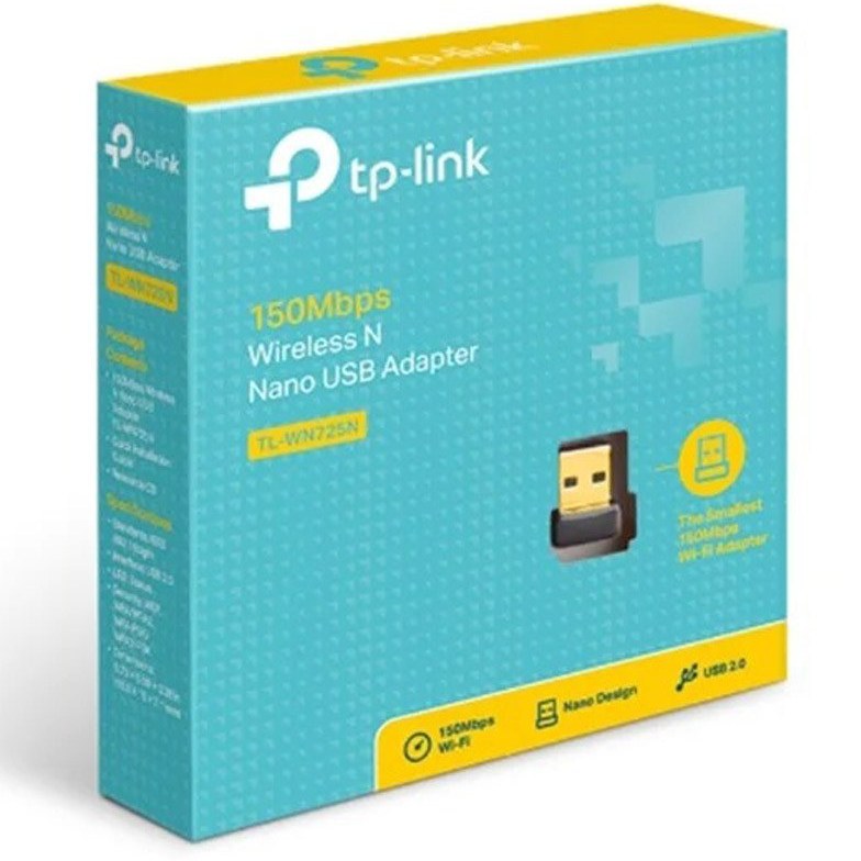 کارت شبکه بیسیم تی پی لینک مدل TL-WN725N ظرفیت ۱۵۰Mbps