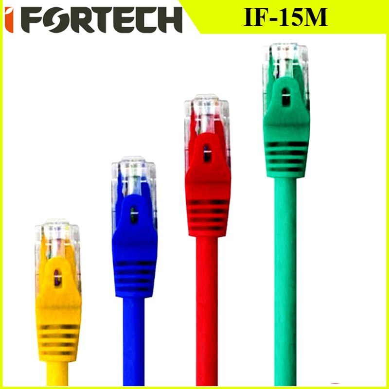 کابل شبکه 15 متری آیفورتک مدل Ifortech CAT5...