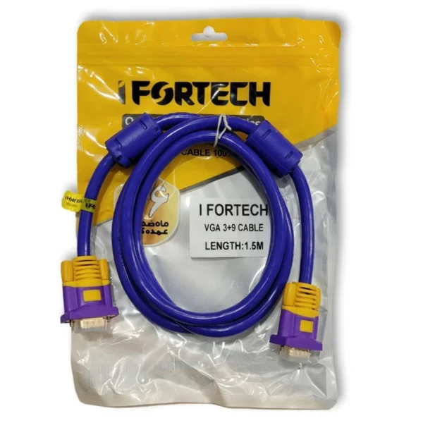 کابل VGA ایفورتک IFORTECH مدل 9+3 به طول 1.5 متر