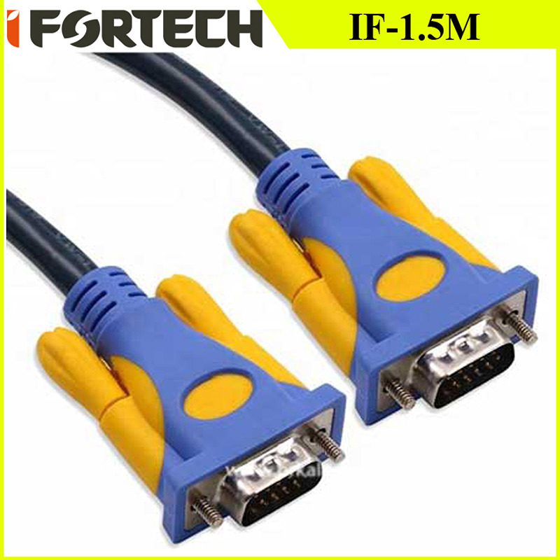 کابل 1.5 متری VGA آیفورتک مدل Ifortech 3+6...