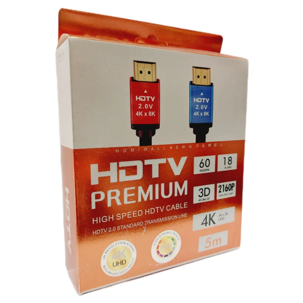 کابل HDMI کیفیت 4K طول 5.0 متر پریمیوم...