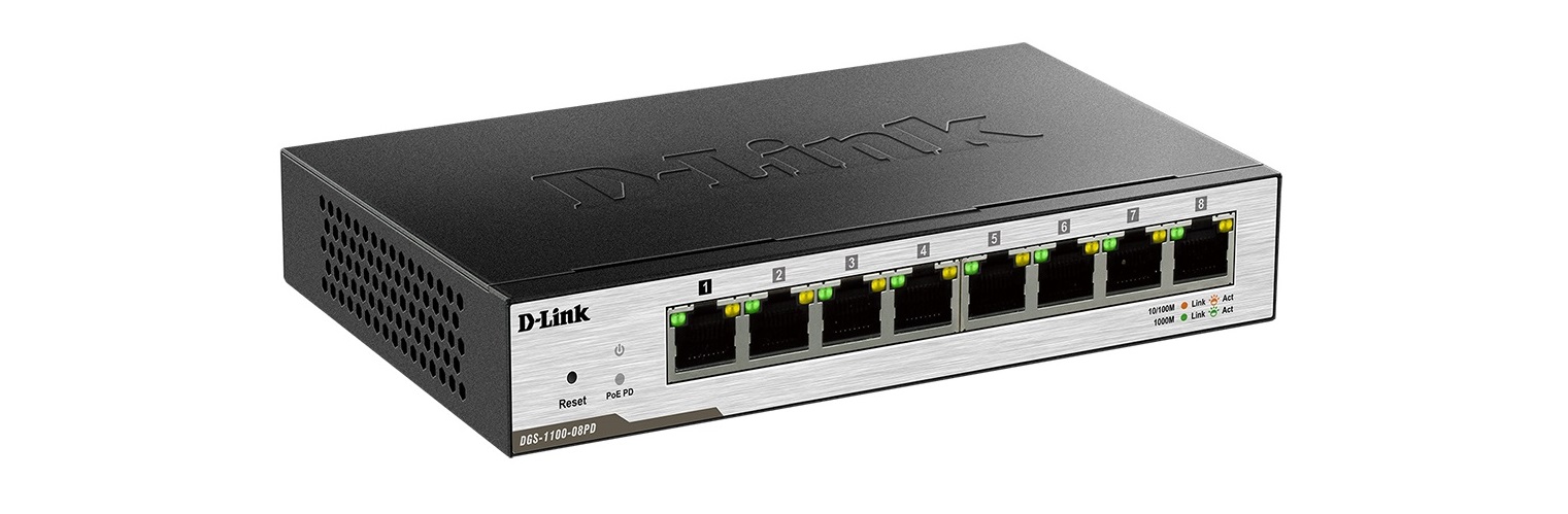 سوئیچ 8 پورت DGS-1100-08PD