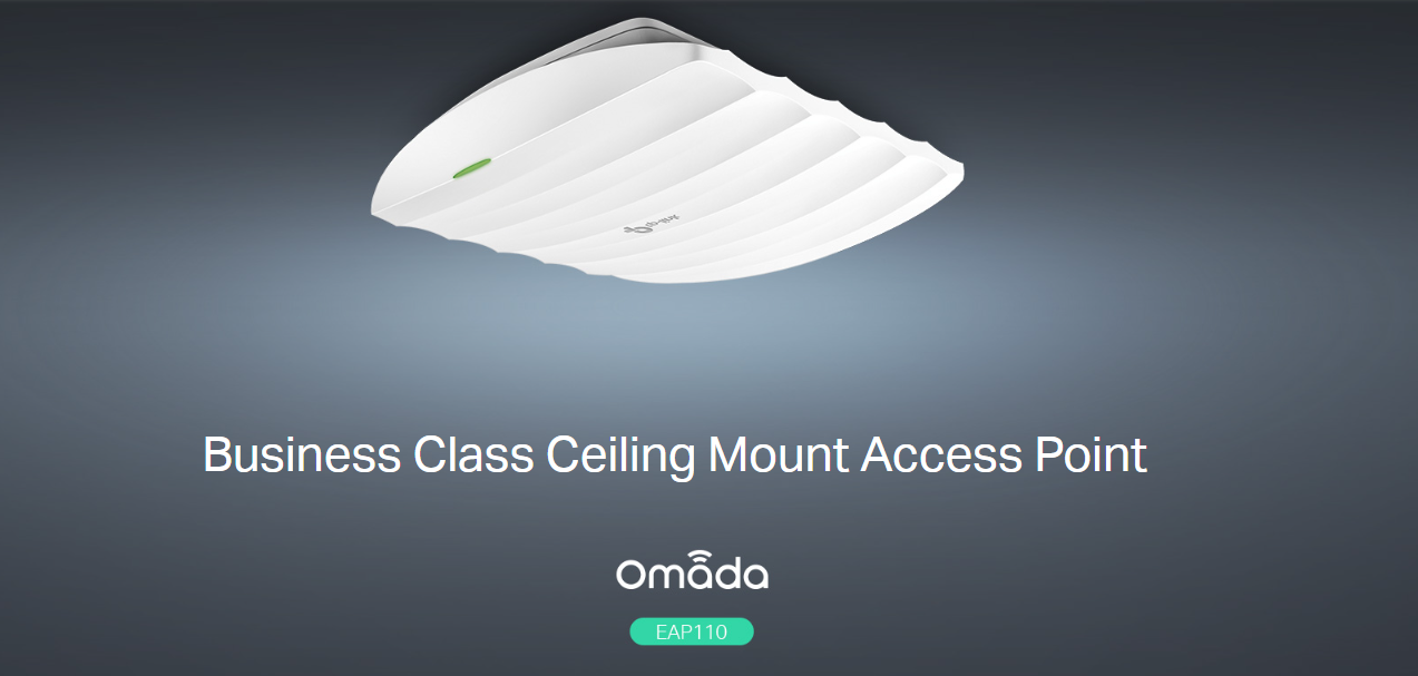 اکسس پوينت سقفی بيسيم 300Mbps تی پی لينک مدل EAP110