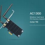 کارت شبکه بی‌سیم و دوباند AC1300 تی پی لینک مدل Archer T6E