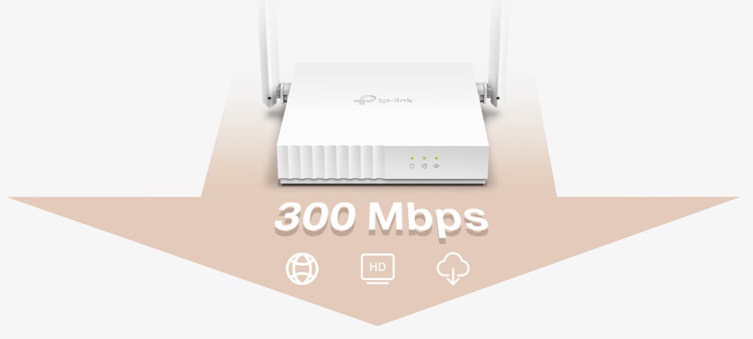 روتر بی‌سیم 300Mbps تی پی لینک مدل TL-WR820N