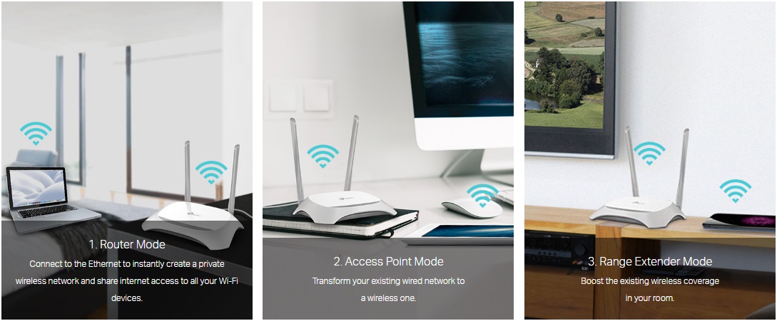 روتر بیسیم 300Mbps تی پی لینک مدل TL-WR840N